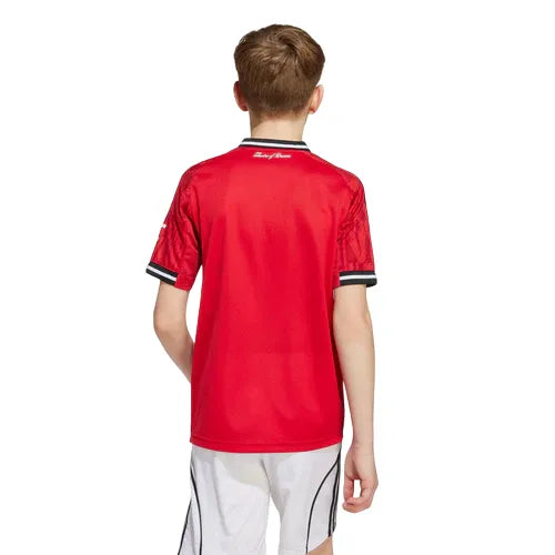 Conjunto Infantil Manchester United I 25/26 - Vermelho