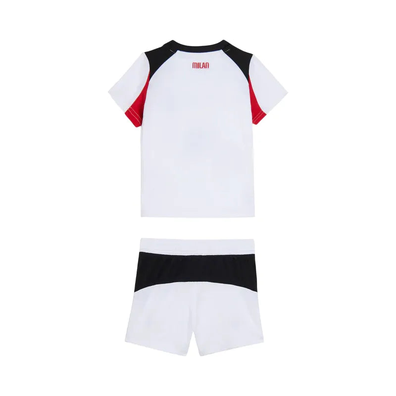 Conjunto Infantil Milan II 25/26 - Branco