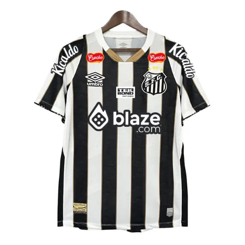 Camisa Santos Away 24/25 - Branca e Preta