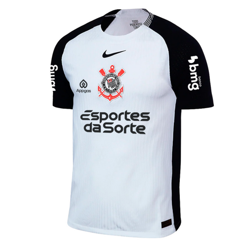 Camisa Corinthians Home 25/26 Jogador - Branca C/ Patrocínio