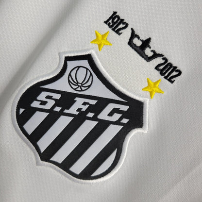 Camisa Santos Home 11/12 Retrô - Branca