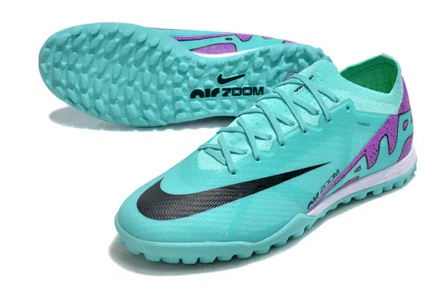 Chuteira Society Nike Air Zoom Mercurial Vapor 15 Elite Azul