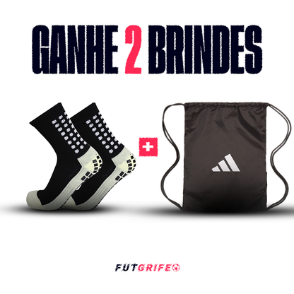 Chuteira Futsal Adidas Top Sala IC Preta e Branca