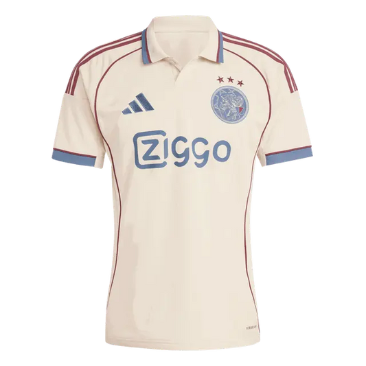 Camisa Ajax Third 25/26 - Bege