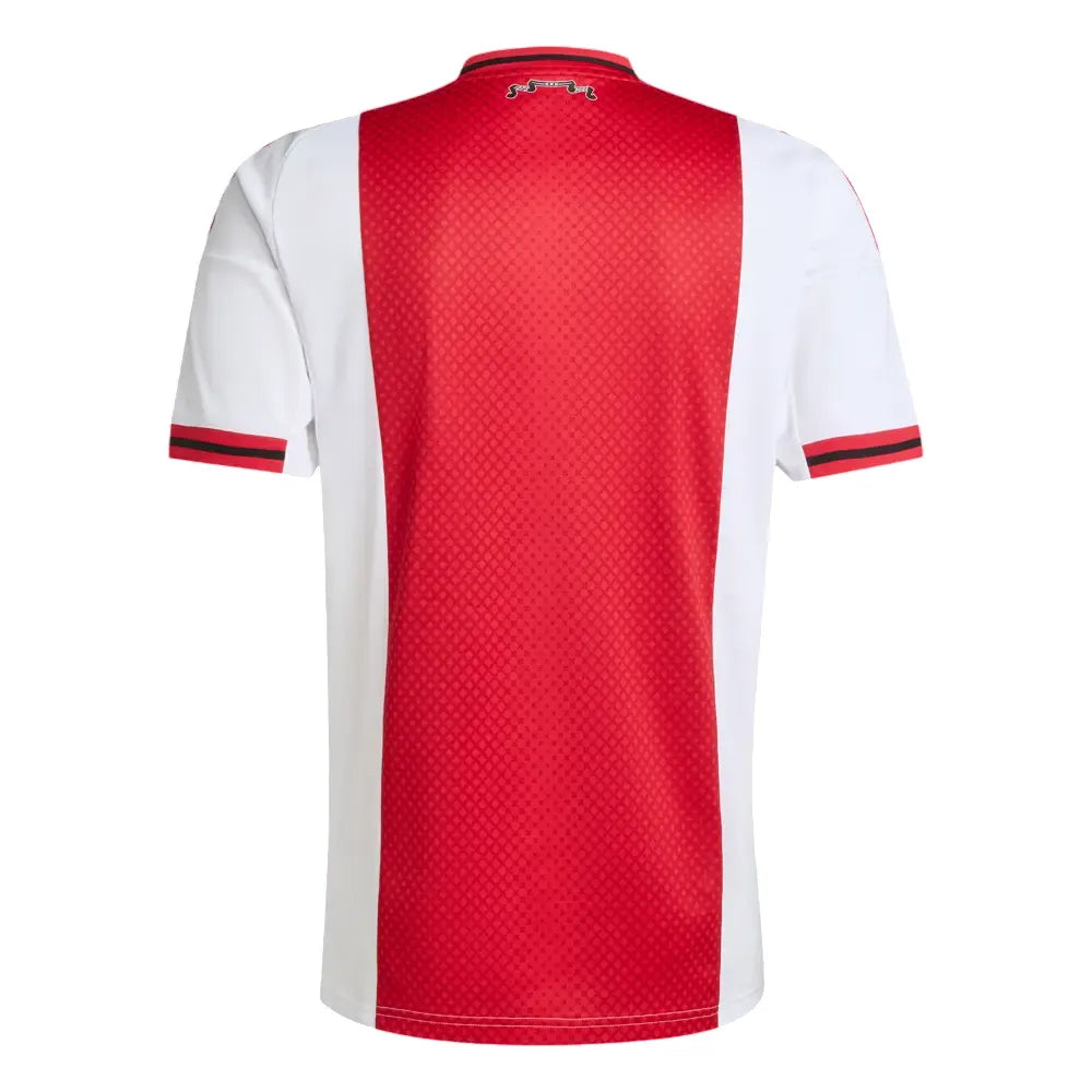 Camisa Ajax Home 25/26 - Branca e Vermelha