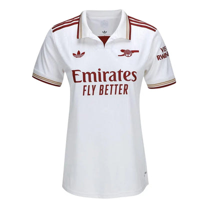Camisa Arsenal Feminina Third 25/26 - Branca