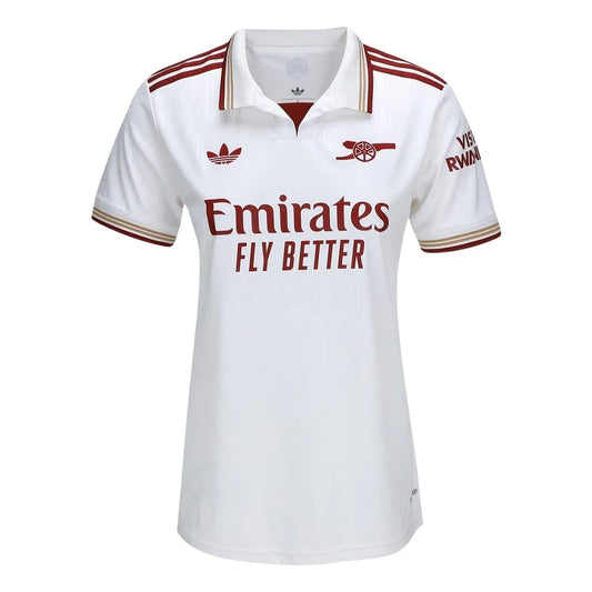 Camisa Arsenal Feminina Third 25/26 - Branca