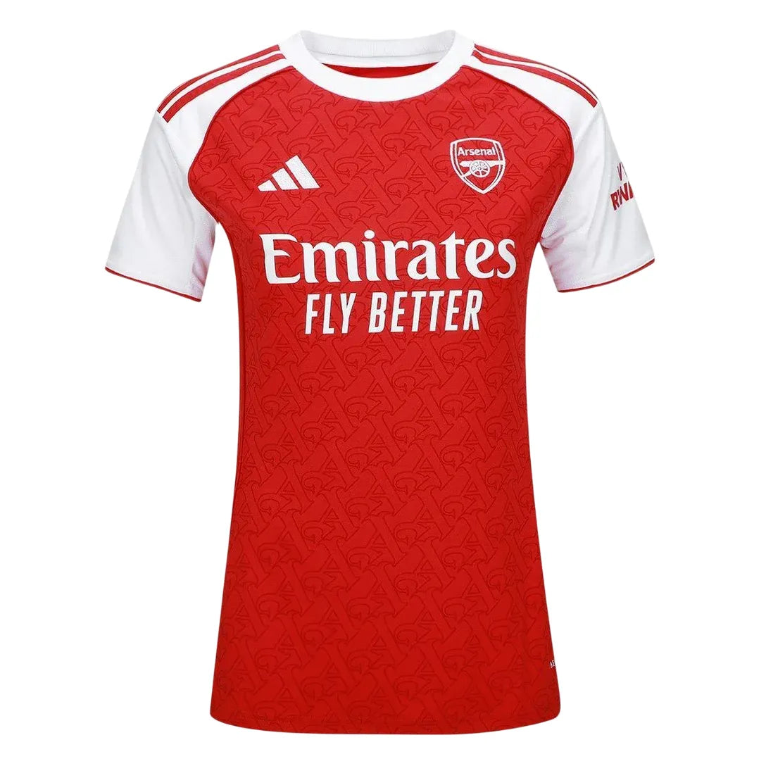 Camisa Arsenal Feminina Home 25/26 - Vermelha