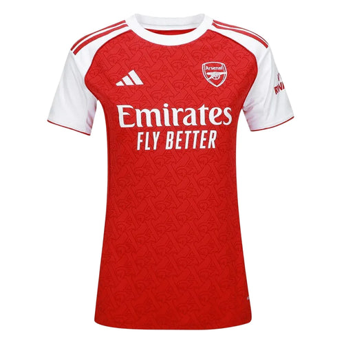 Camisa Arsenal Feminina Home 25/26 - Vermelha