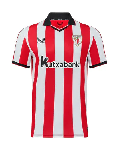 Camisa Athletic Bilbao Home 25/26 - Vermelha e Branca