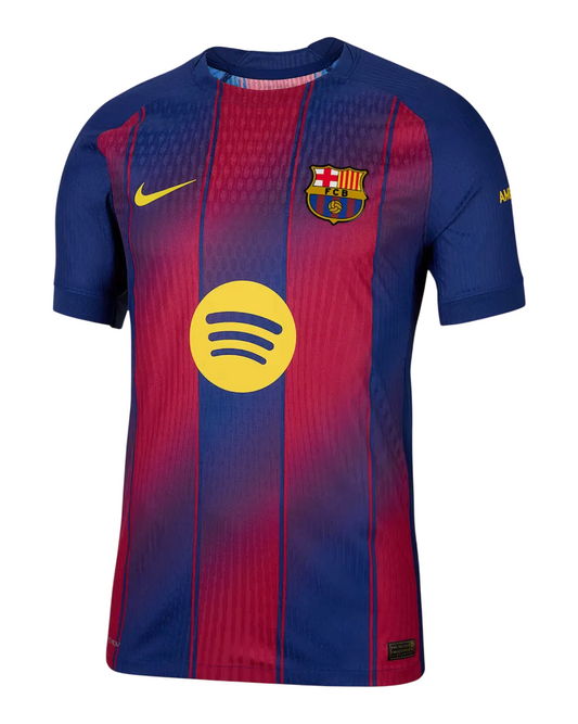 Camisa Barcelona Home 25/26 Jogador - Azul e Vermelha