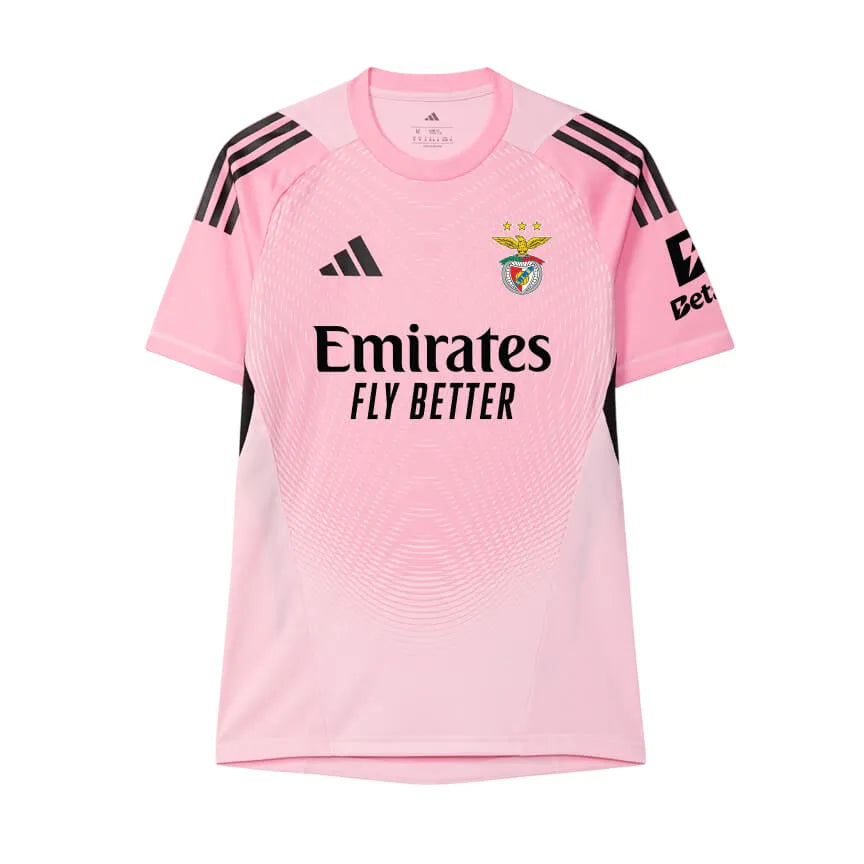 Camisa Benfica Goleiro 25/26 - Rosa