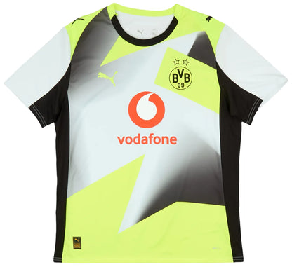Camisa Borussia Dortmund Away 25/26 - Cinza e Amarela