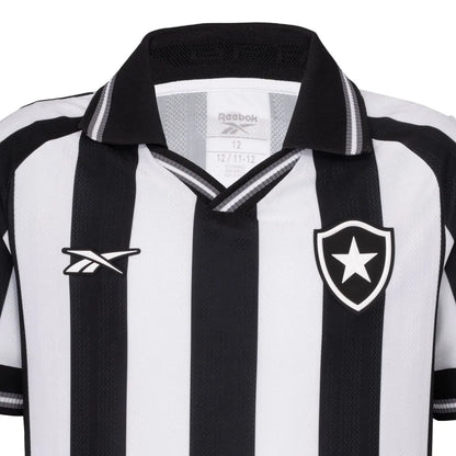 Camisa Botafogo Home 25/26 - Preta e Branca