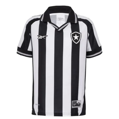 Camisa Botafogo Home 25/26 - Preta e Branca