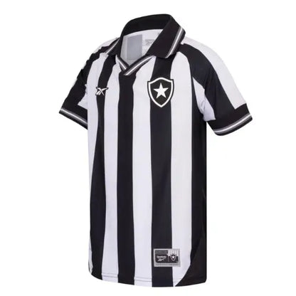 Camisa Botafogo Home 25/26 - Preta e Branca