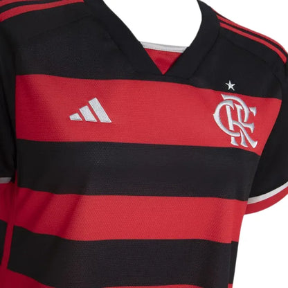 Camisa CRF Feminina Home 24/25 - Vermelha e Preta