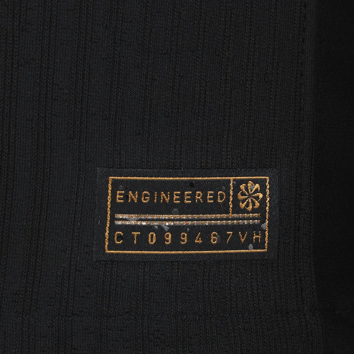 Camisa Corinthians Third 25/26 Jogador - Preta e Laranja