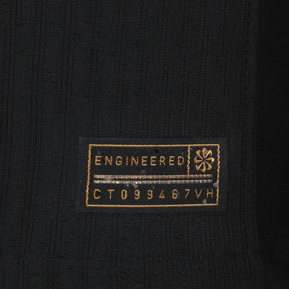 Camisa Corinthians Third 25/26 Jogador - Preta e Laranja