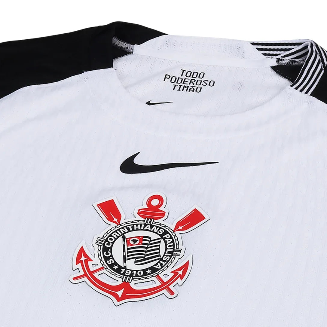 Camisa Corinthians Home 25/26 Jogador - Branca