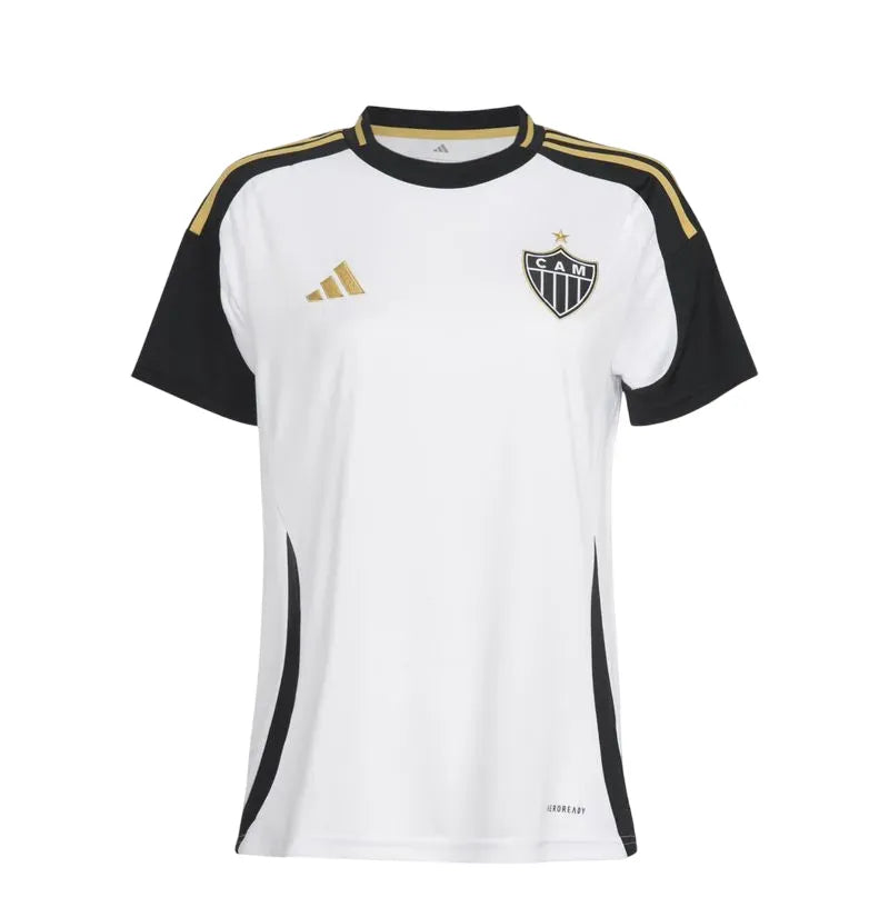 Camisa Atletico Mineiro Feminina Away 25/26 - Branca