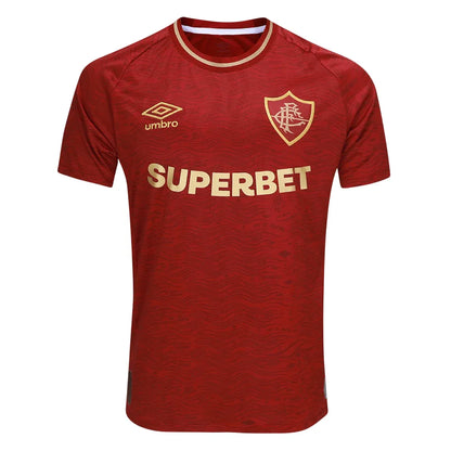 Camisa Fluminense Third 25/26 - Vinho e Dourada