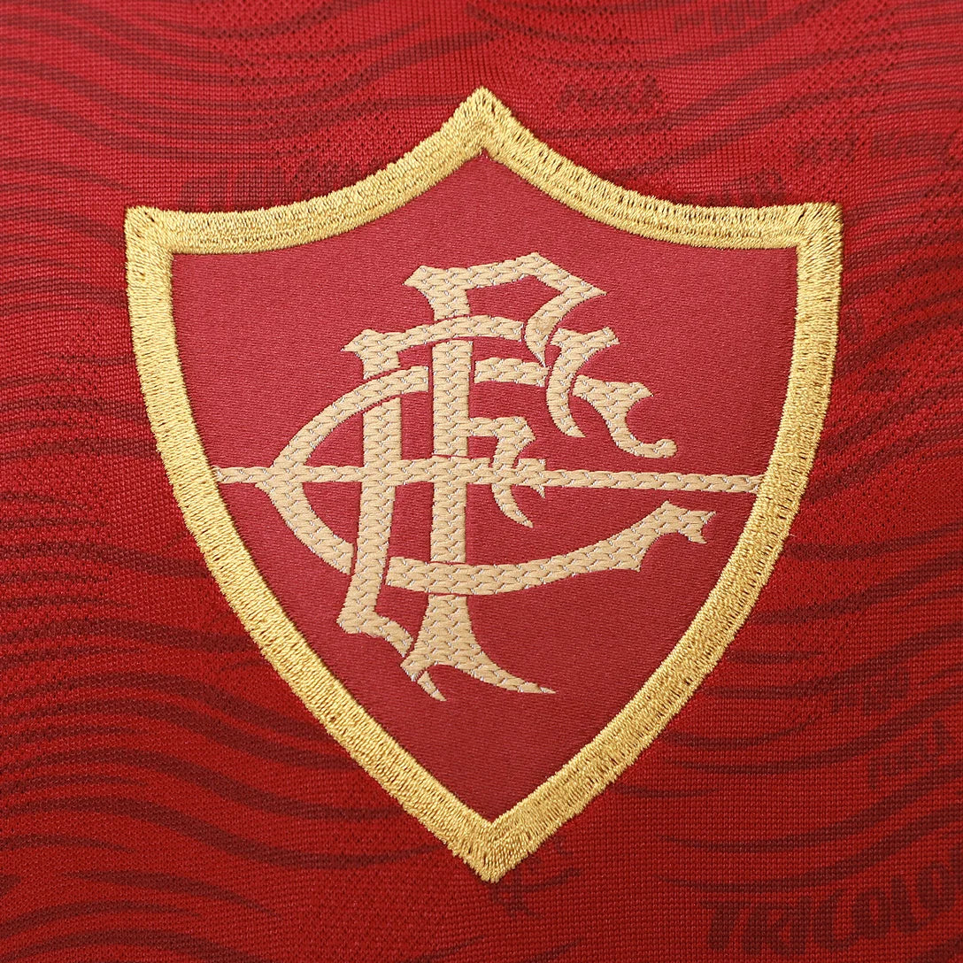 Camisa Fluminense Third 25/26 - Vinho e Dourada