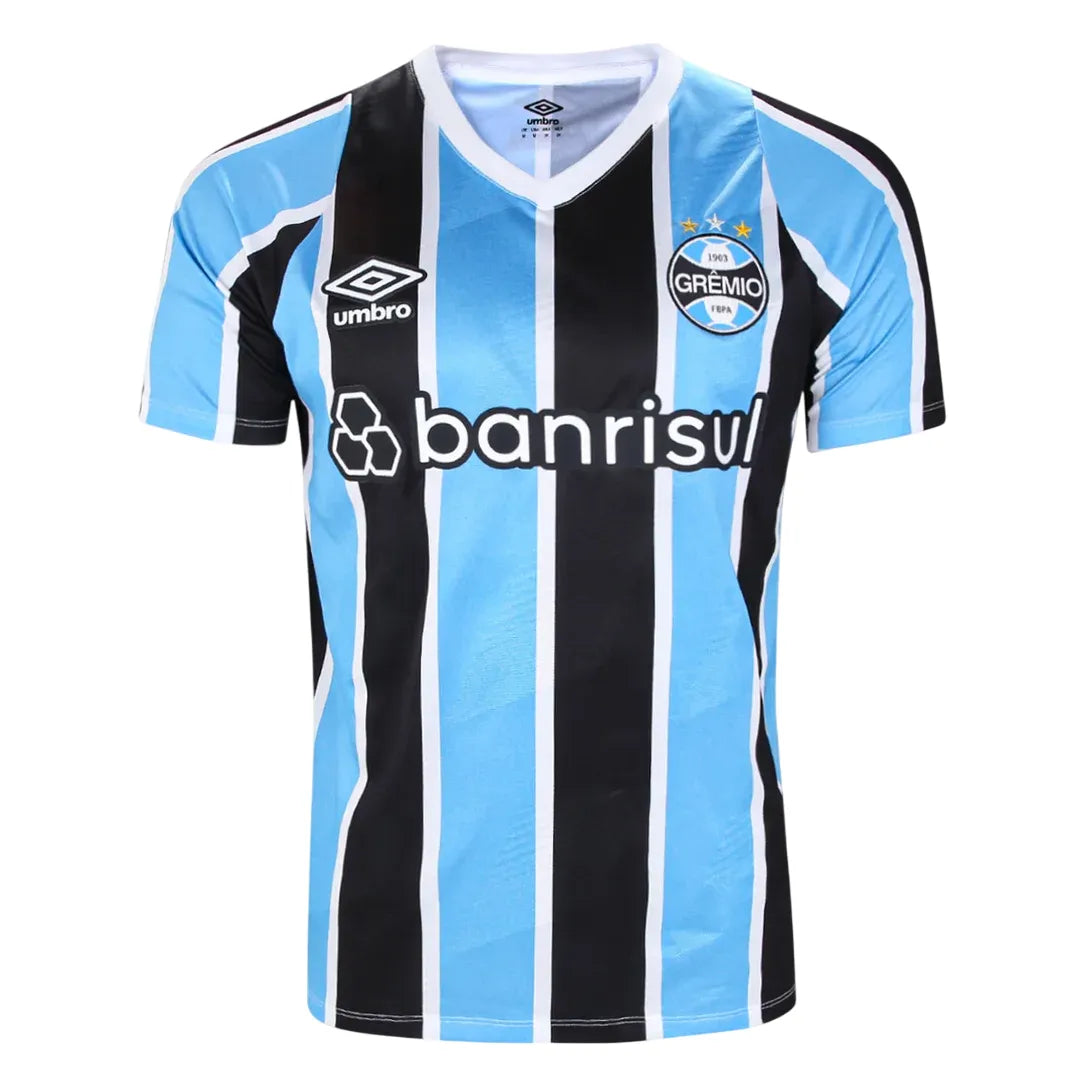 Camisa Grêmio Home 24/25 - Azul e Preta