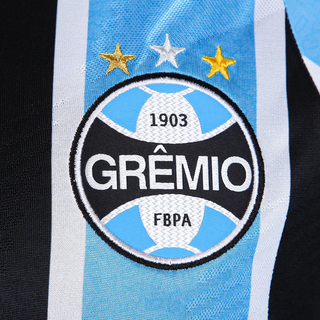 Camisa Grêmio Home 24/25 - Azul e Preta