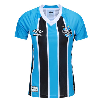 Camisa Grêmio Feminina Home 25/26 - Azul e Preta