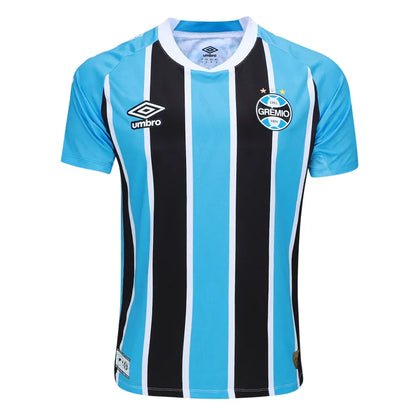 Camisa Grêmio Home 25/26 Jogador - Azul e Preta