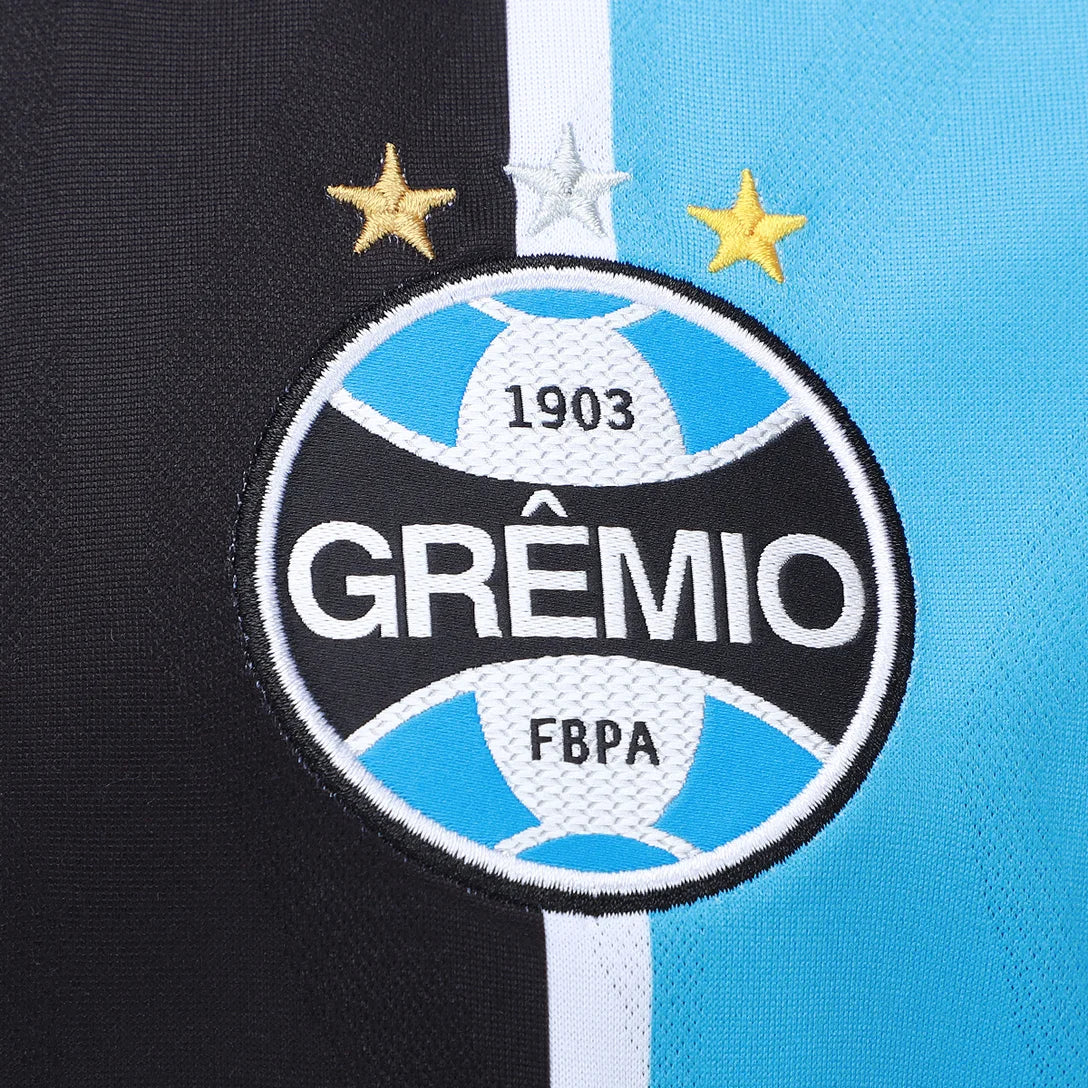 Camisa Grêmio Home 25/26 - Azul e Preta