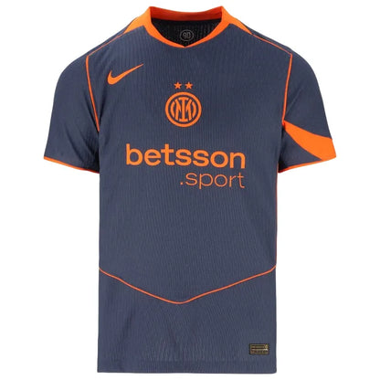 Camisa Inter de Milão Third 25/26 Jogador - Azul e Laranja