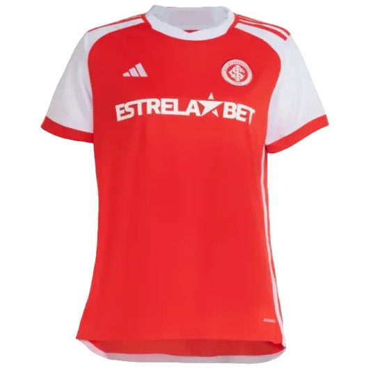 Camisa Internacional Feminina Home 24/25 - Vermelha
