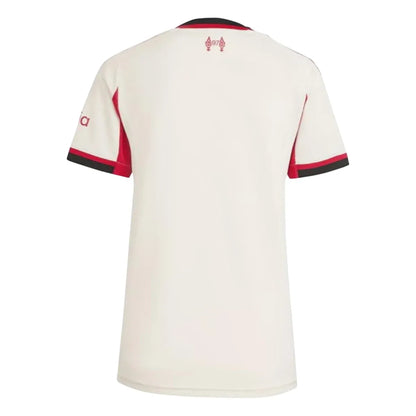 Camisa Liverpool Feminina Away 25/26 - Creme