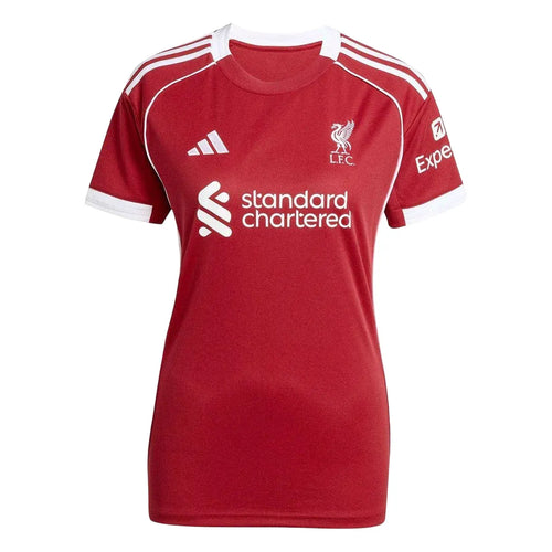Camisa Liverpool Feminina Home 25/26 - Vermelha