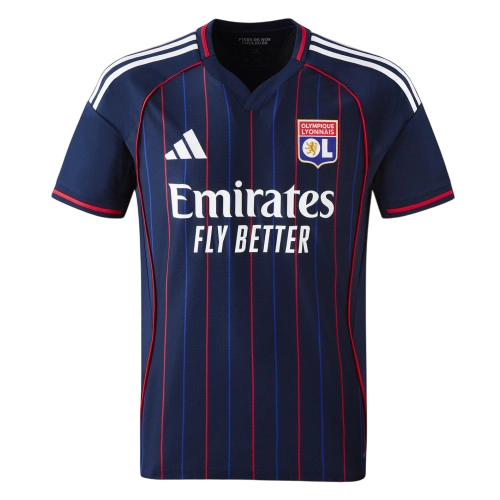 Camisa Lyon Away 25/26 - Azul Marinho