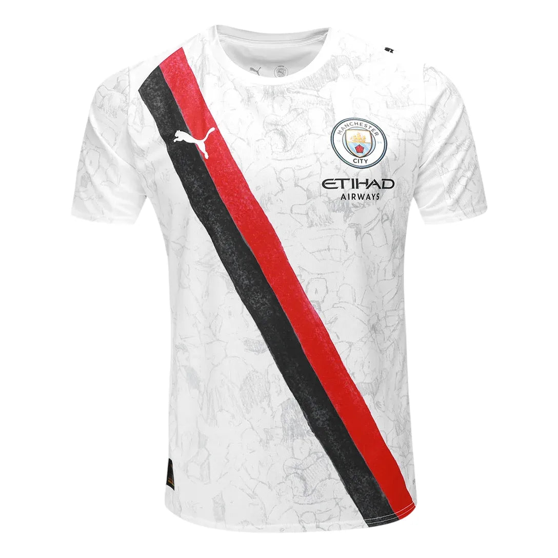 Camisa Manchester City KidSuper 25/26 - Branca