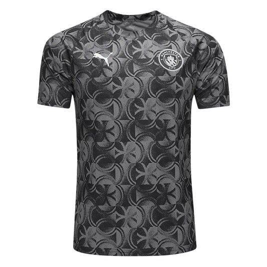 Camisa Manchester City Pré-Jogo 25/26 - Cinza