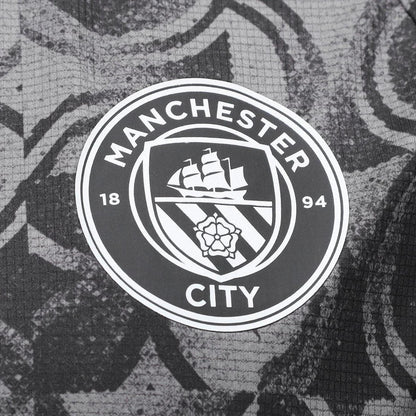 Camisa Manchester City Pré-Jogo 25/26 - Cinza