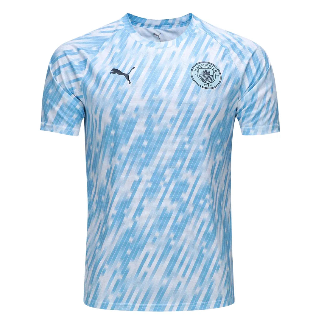 Camisa Manchester City Pré-Jogo 25/26 - Azul