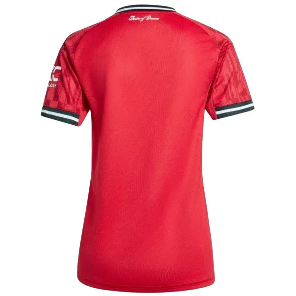 Camisa Manchester United Feminina Home 25/26 - Vermelha