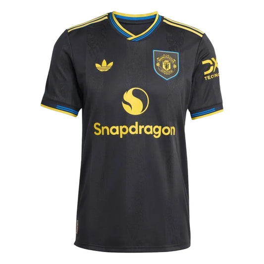 Camisa Manchester United Third 25/26 Jogador - Preta