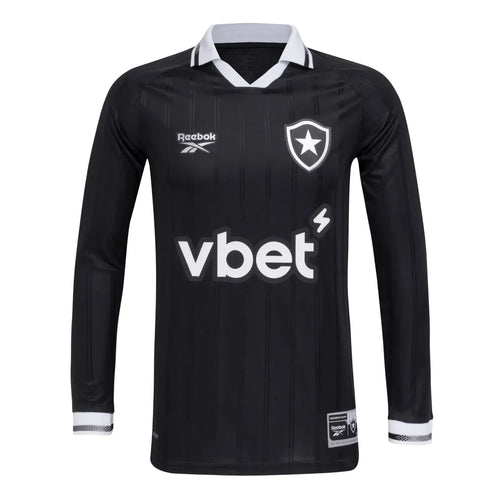 Camisa Botafogo Away 25/26 Manga Longa - Preta