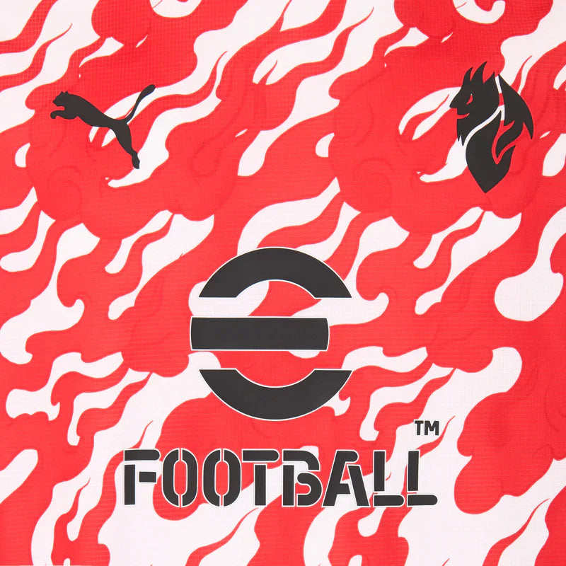 Camisa Milan Pré-Jogo 25/26 - Vermelha