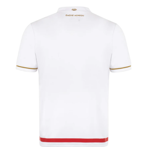 Camisa Mônaco Home 25/26 - Vermelha e Branca