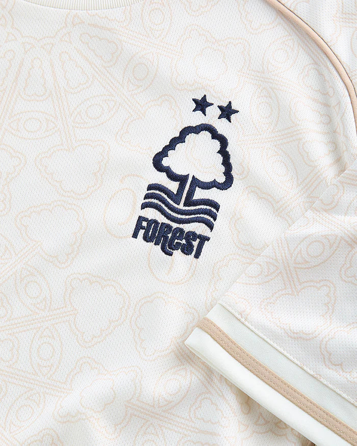 Camisa Nottingham Forest Away 25/26 - Branca