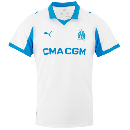 Camisa Olympique de Marseille Home 25/26 - Branca