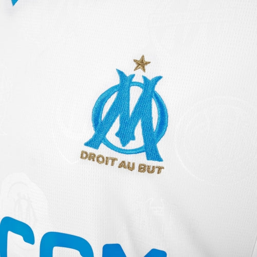 Camisa Olympique de Marseille Home 25/26 - Branca