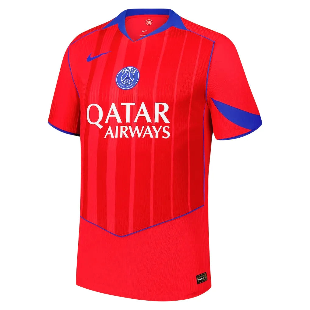 Camisa PSG Third 25/26 Jogador - Vermelha